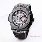 (HBBV6) Copy Hublot Big Bang Ferrari Ceramic Chronograph Watch - Swiss Grade